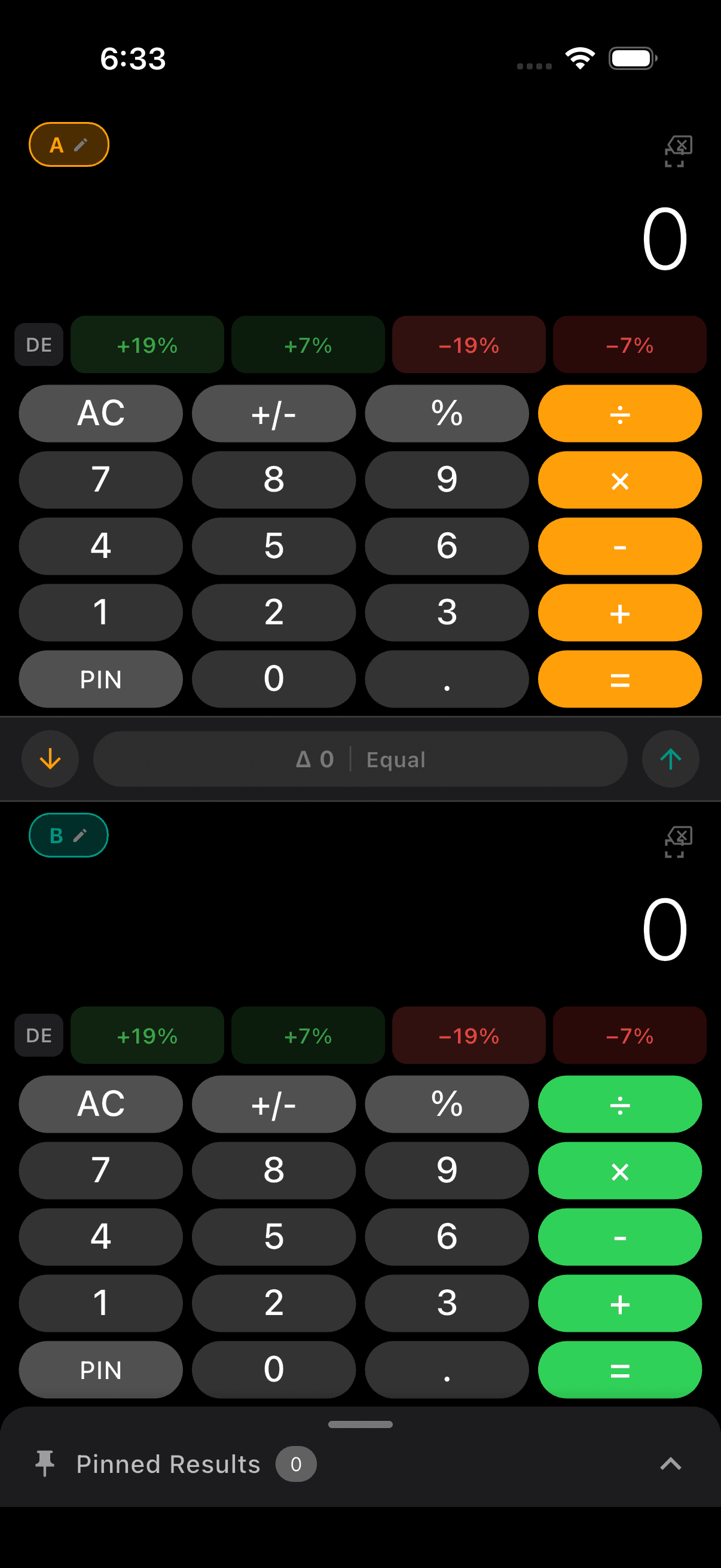Double Calculator screenshot